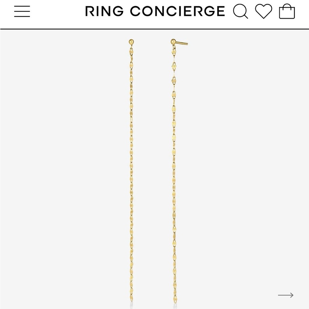 Chain duster earrings (I make them!)